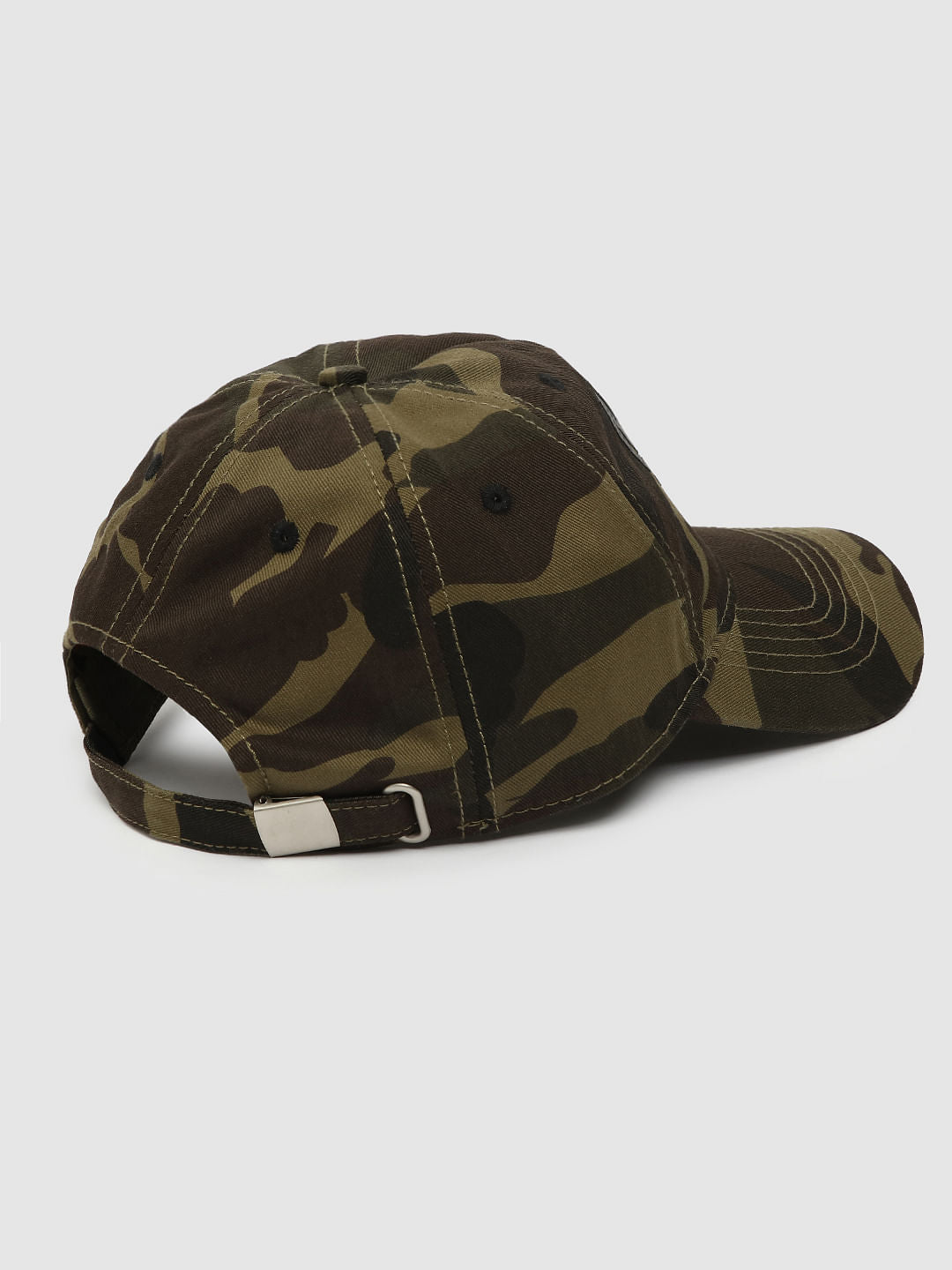 Green Camo Print Cap
