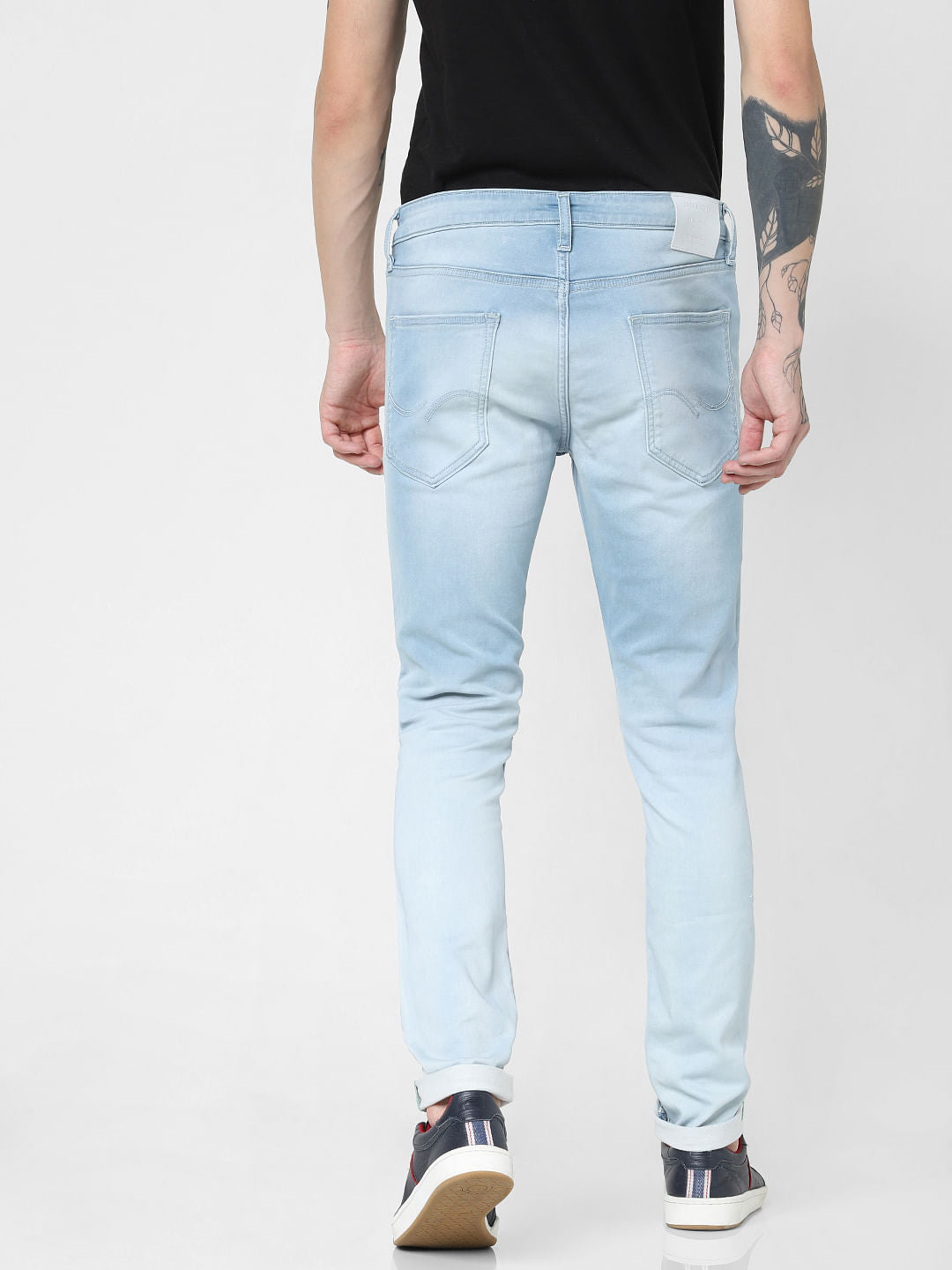 Light Blue Low Rise Liam Skinny Fit Jeans