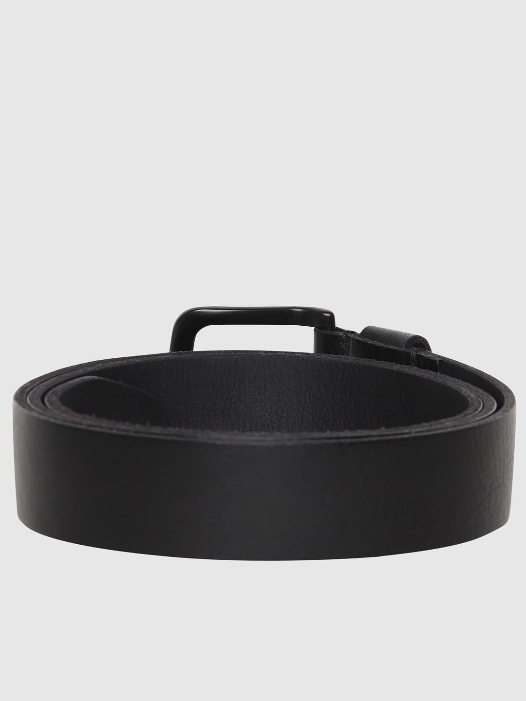 Black Leather Belt