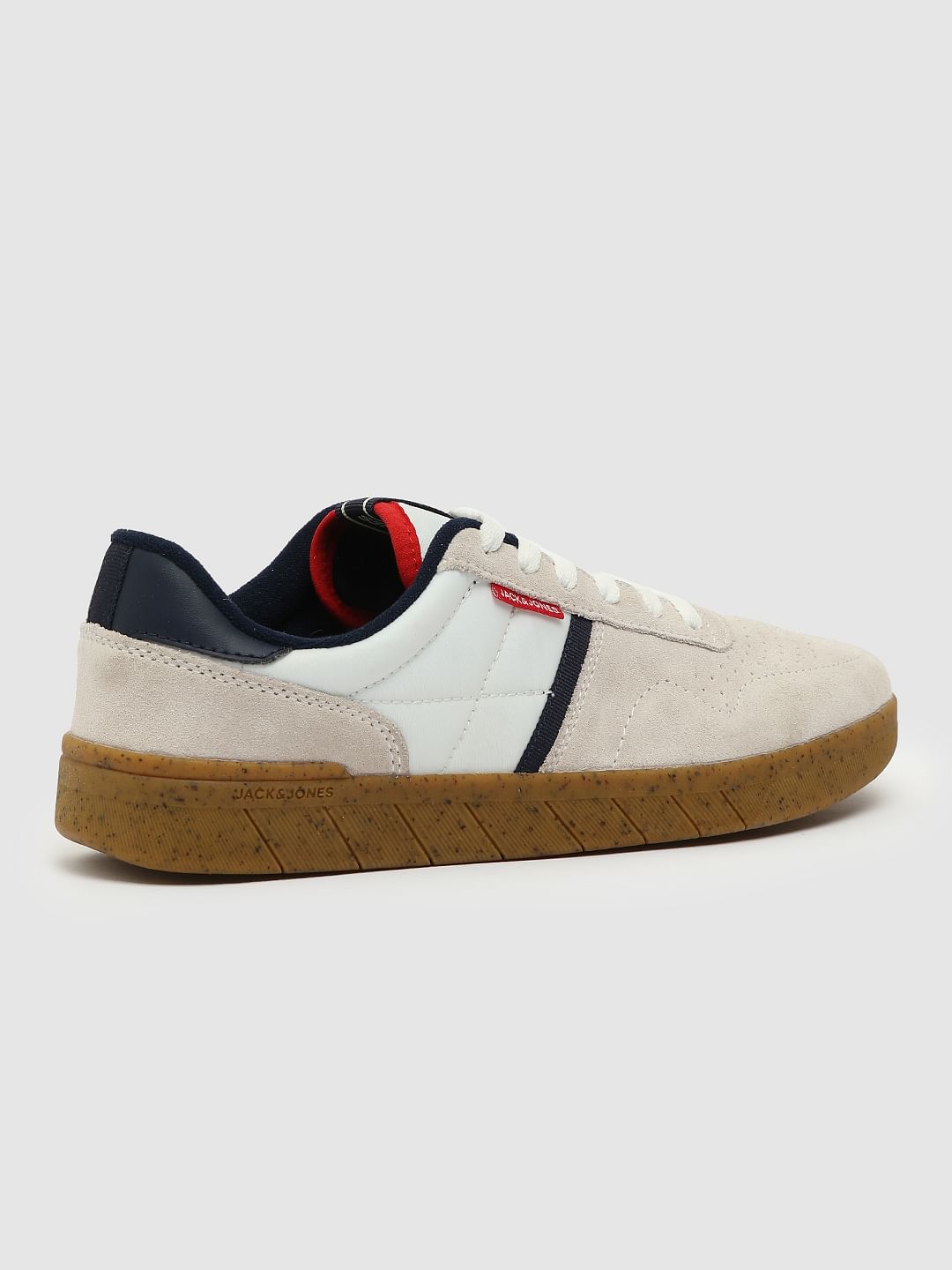 White Suede Sneakers
