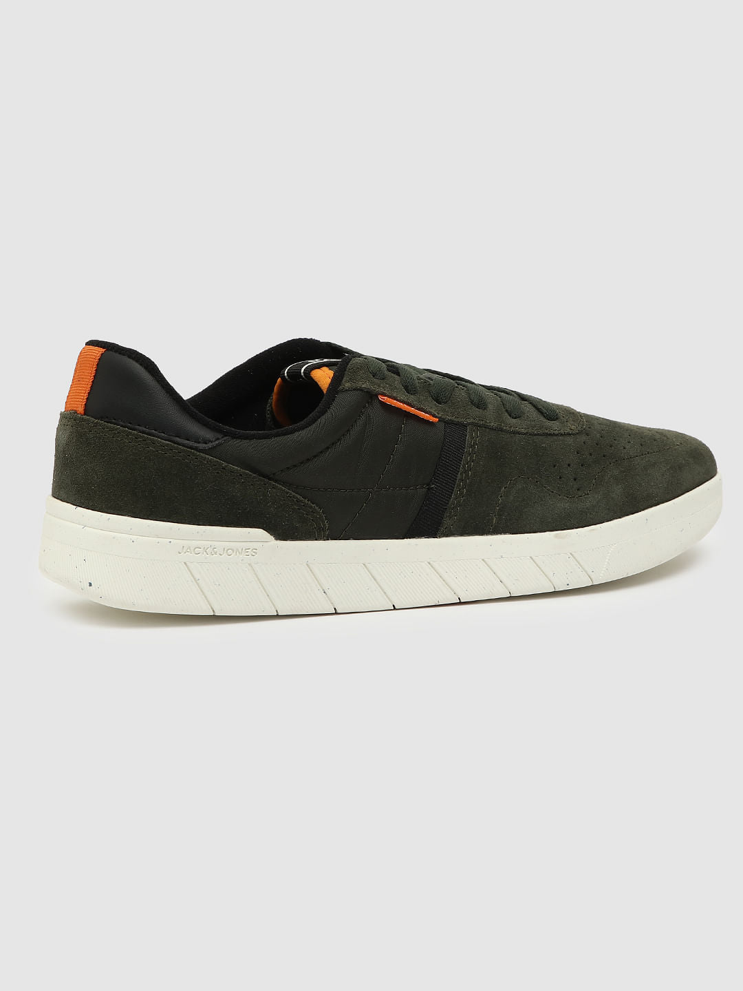 Olive Suede Sneakers