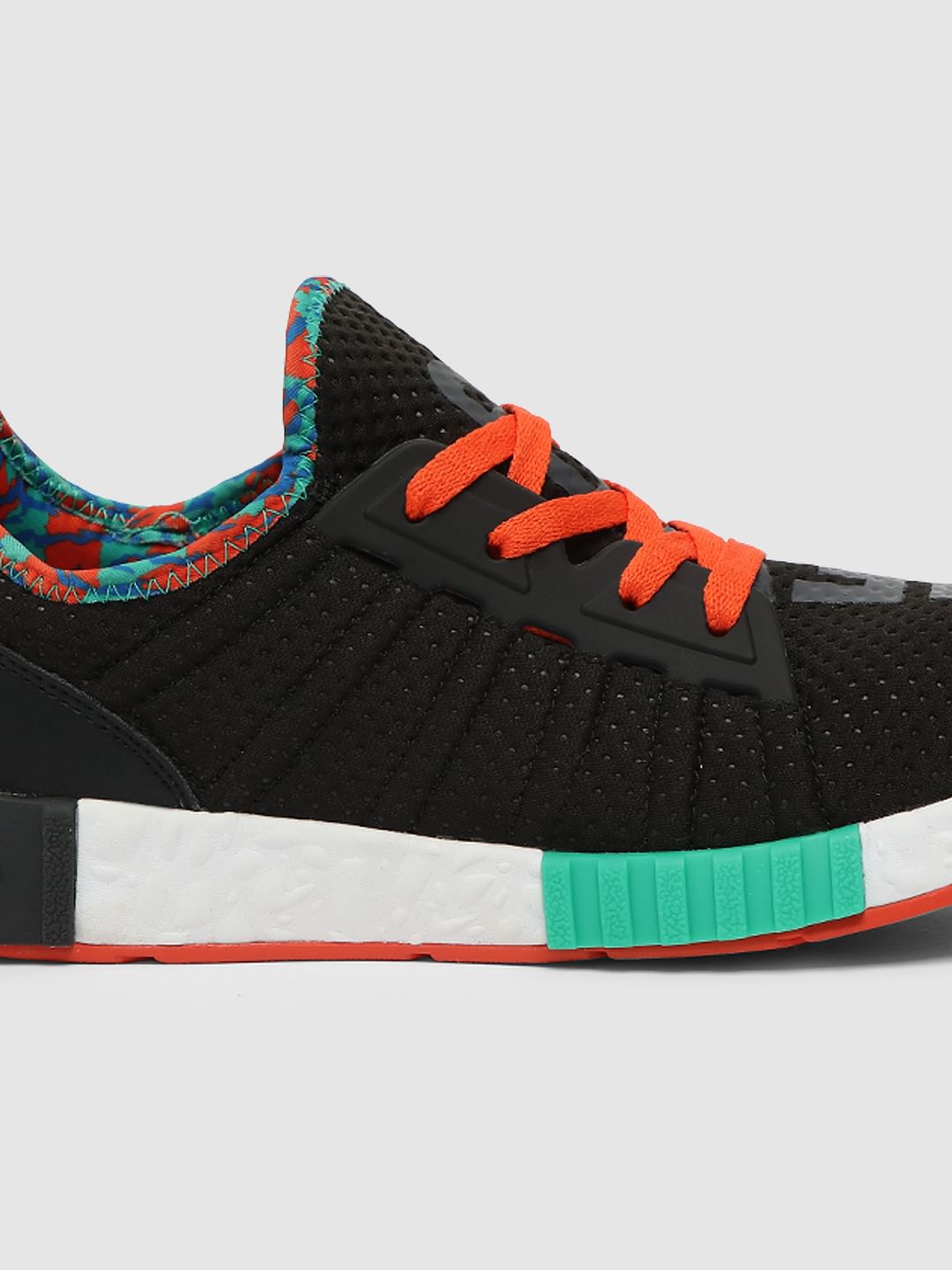Black Mesh Sneakers