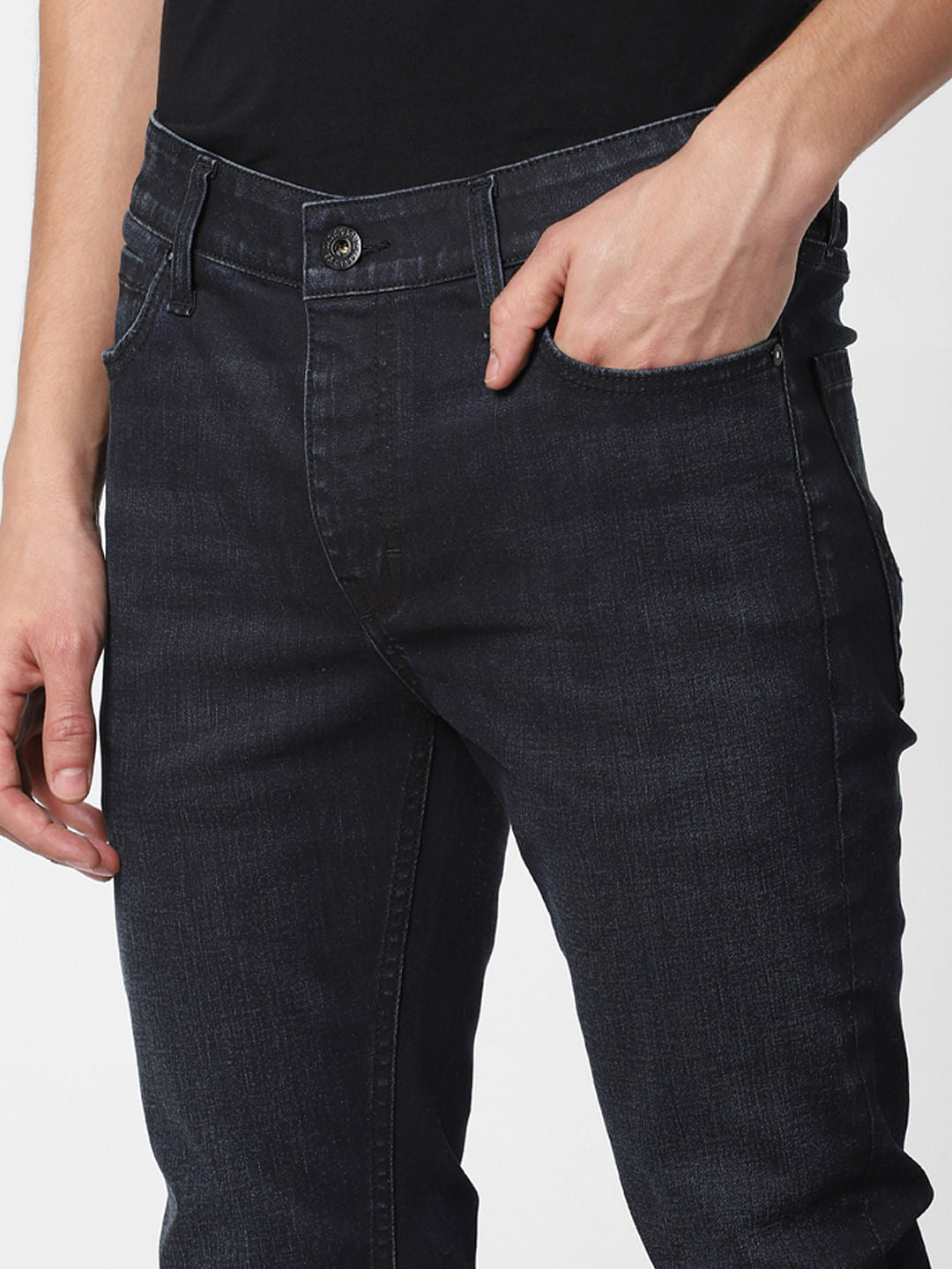 Blue Low Rise Liam Skinny Fit Jeans
