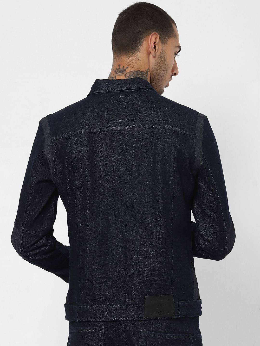 Dark Blue Shining Armour Denim Jacket