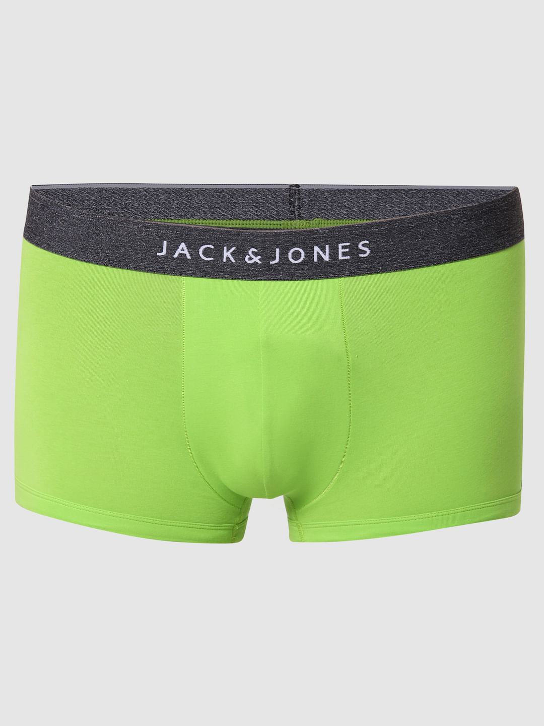 Green Logo Print Brazilian Trunks