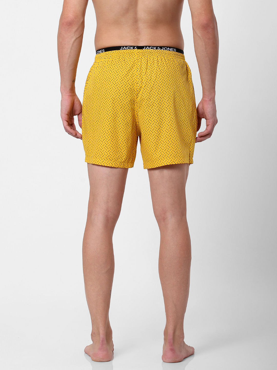Yellow All Over Print Boxers
