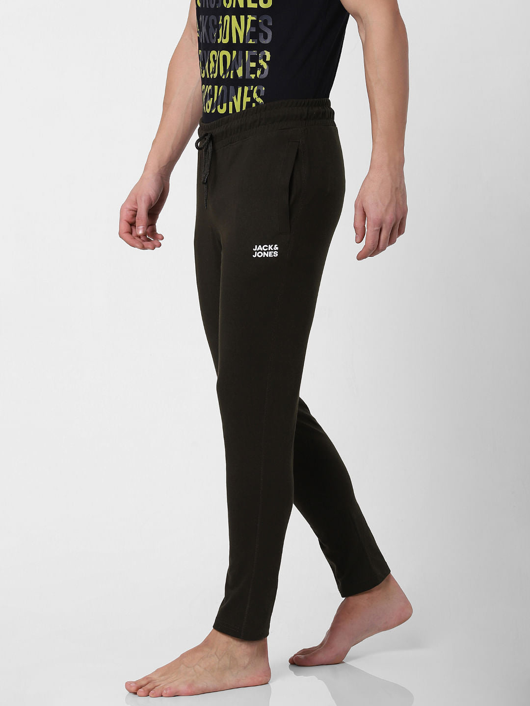 Dark Green Drawstring Trackpants