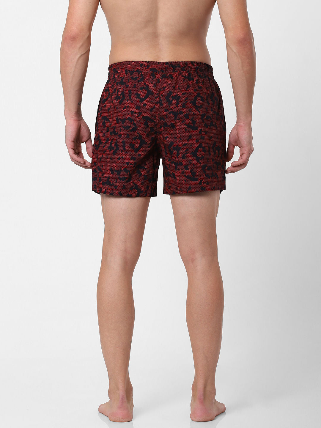 Red All Over Print Boxers