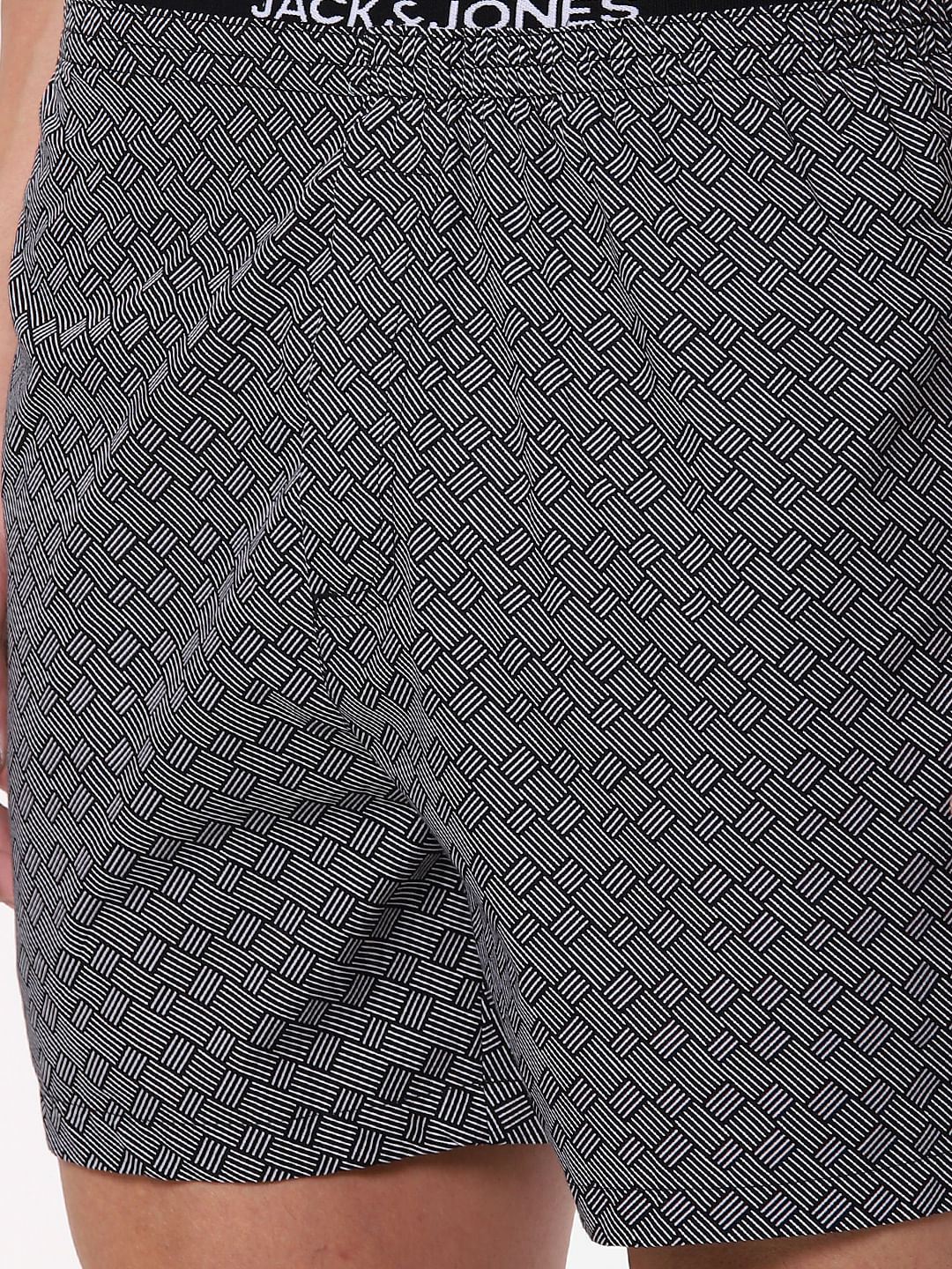 Black Printed Boxers