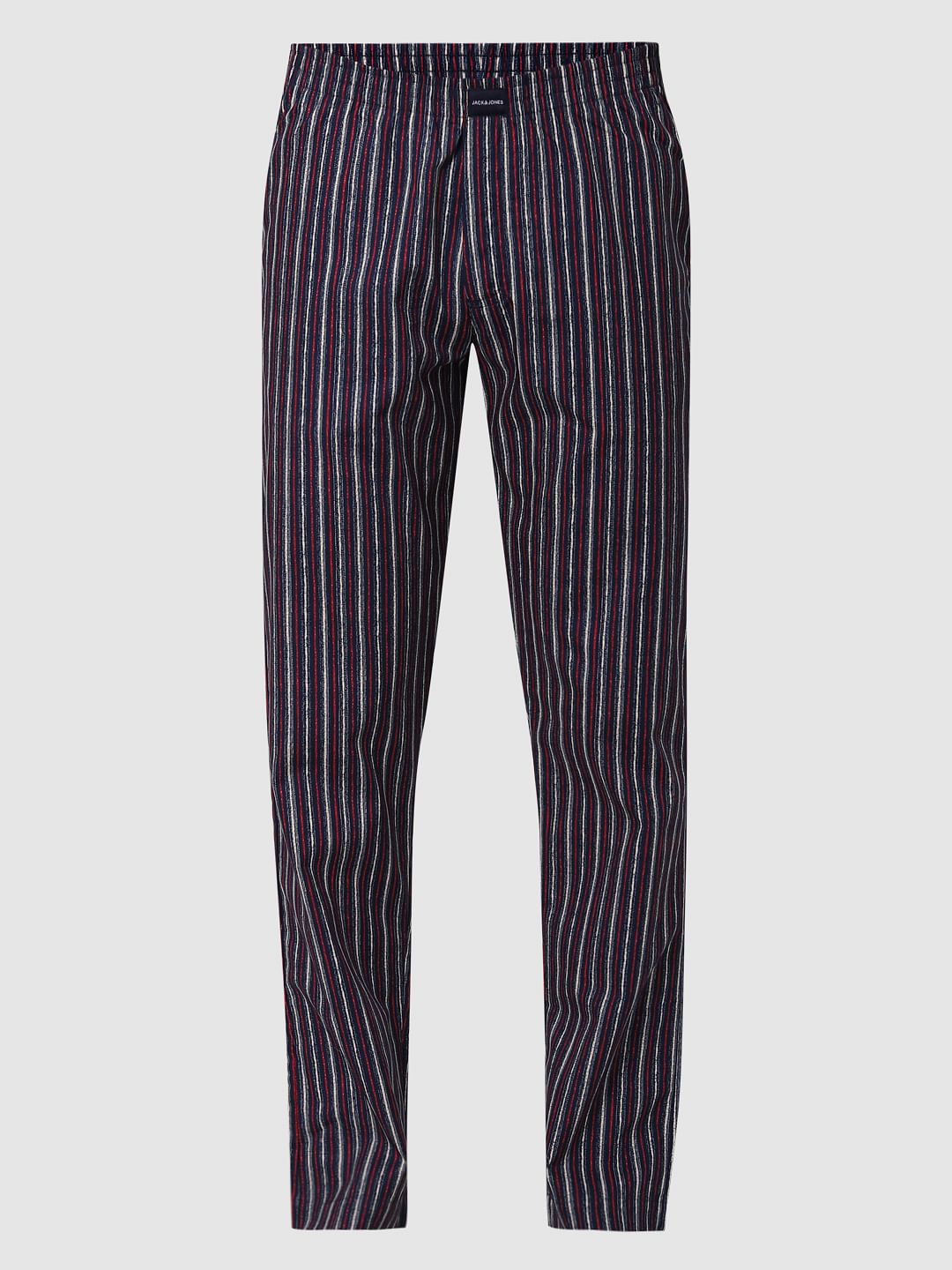 Navy Blue Striped Pyjama