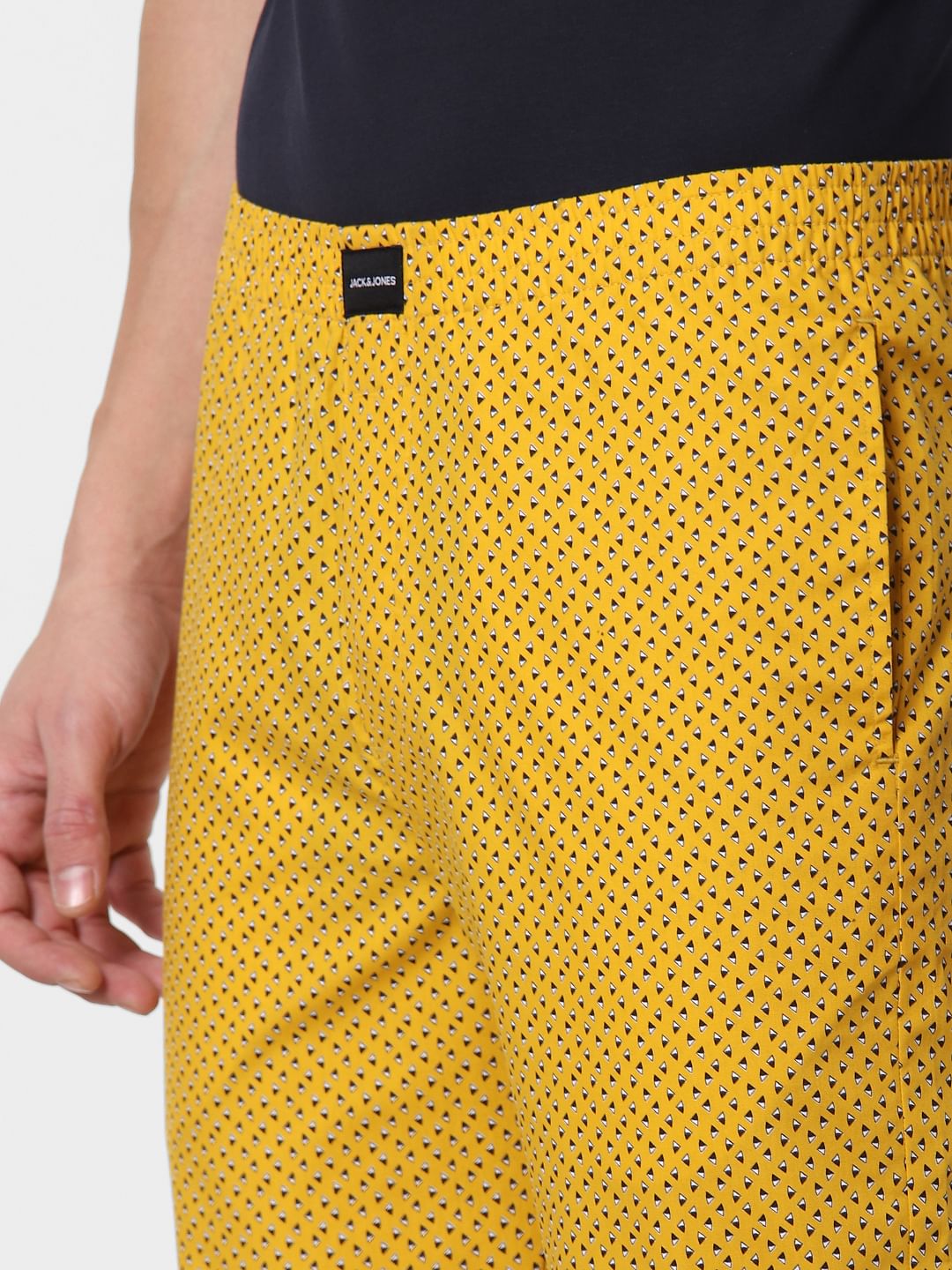 Yellow All Over Print Pyjama