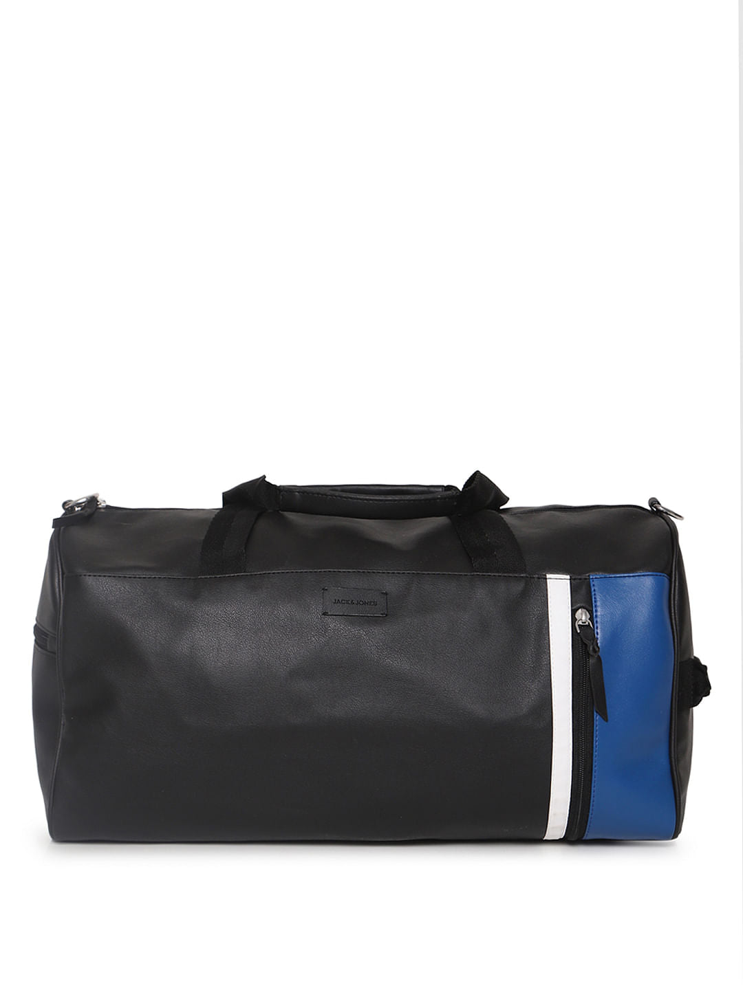 Black PU Duffle Bag