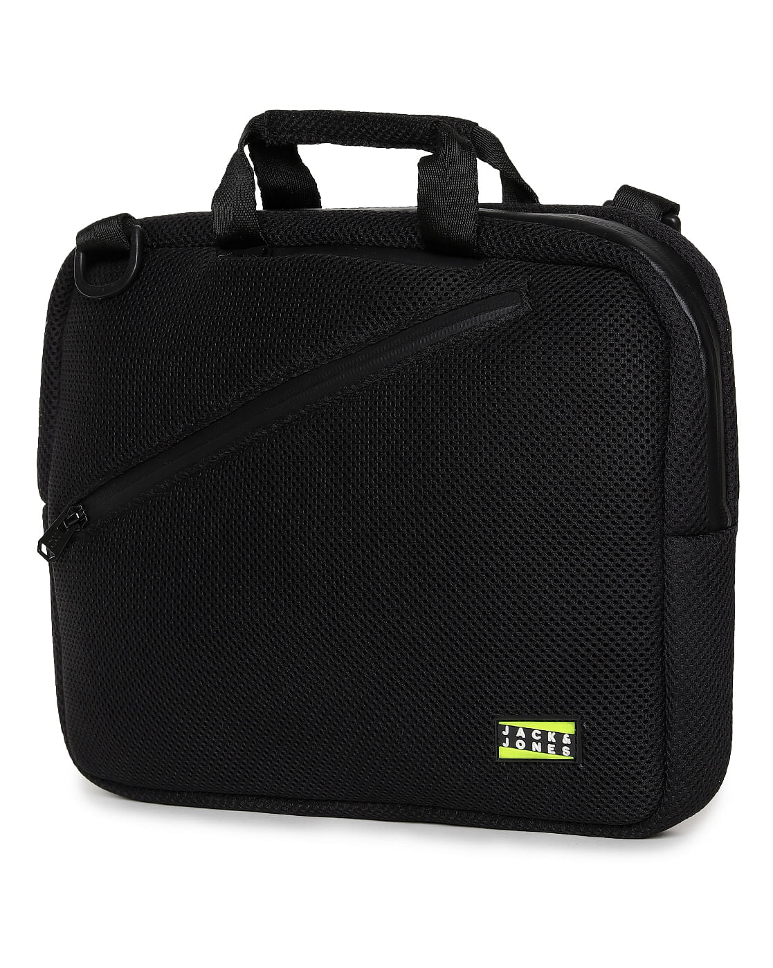 Black Adjustable Strap Laptop Bag