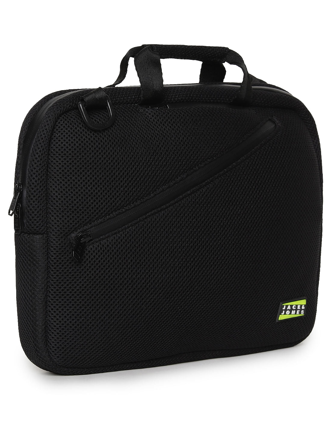 Black Adjustable Strap Laptop Bag