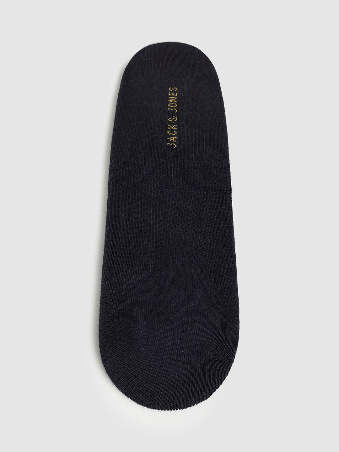 X Johnny Bravo Navy Blue No Show Socks