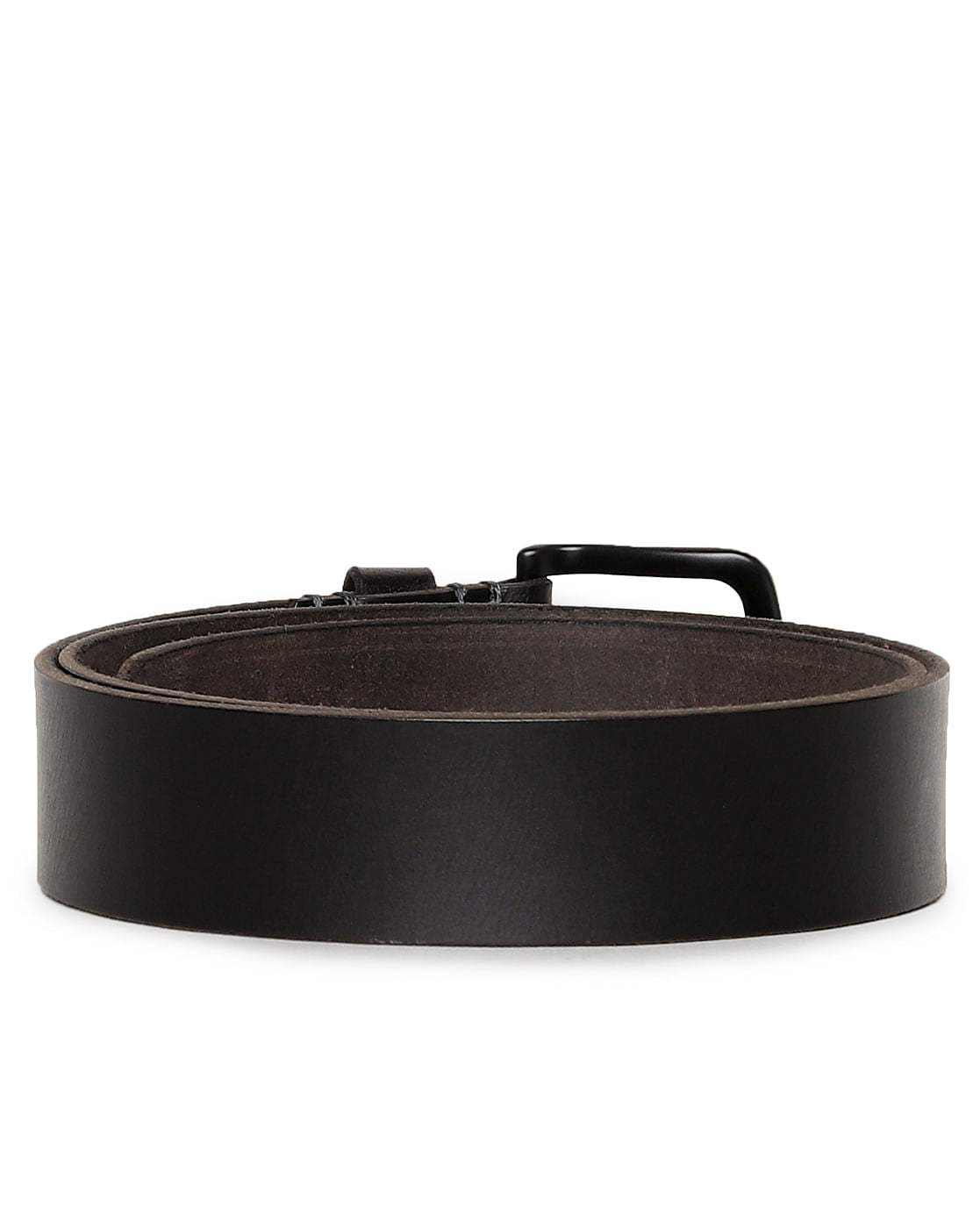 Black Leather Belt