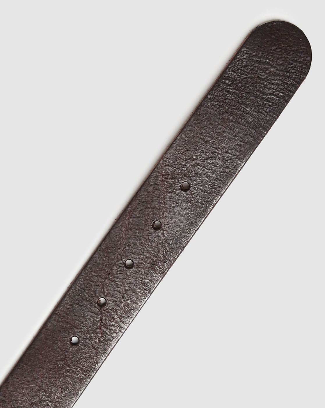 Dark Brown Leather Belt