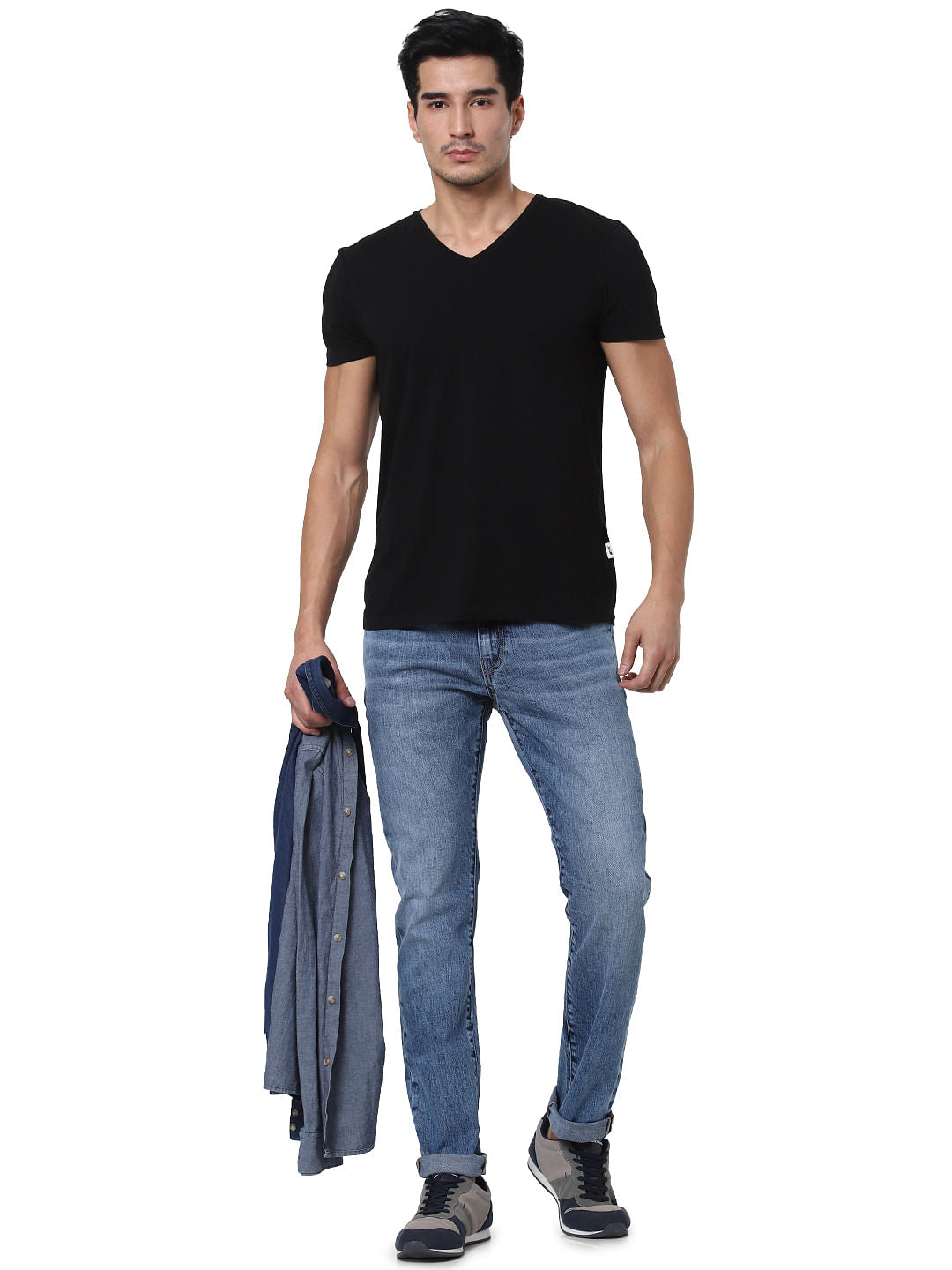 Blue Low Rise Ben Skinny Jeans