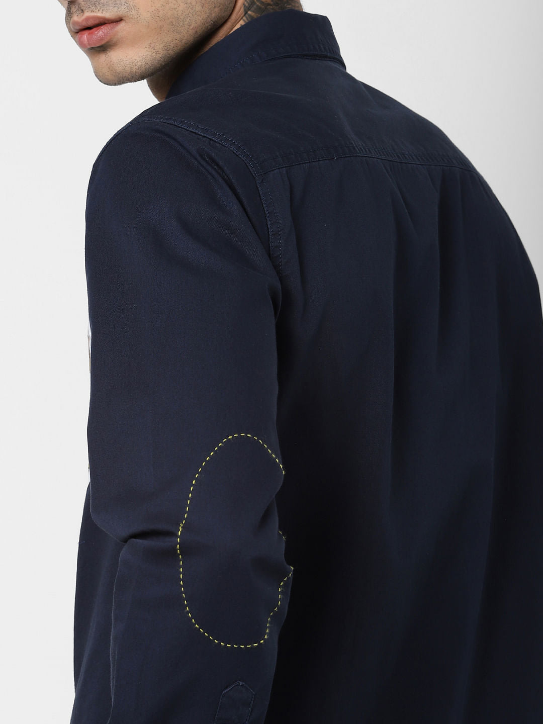 X Tom & Jerry Navy Blue Printed Full Sleeves Shirt