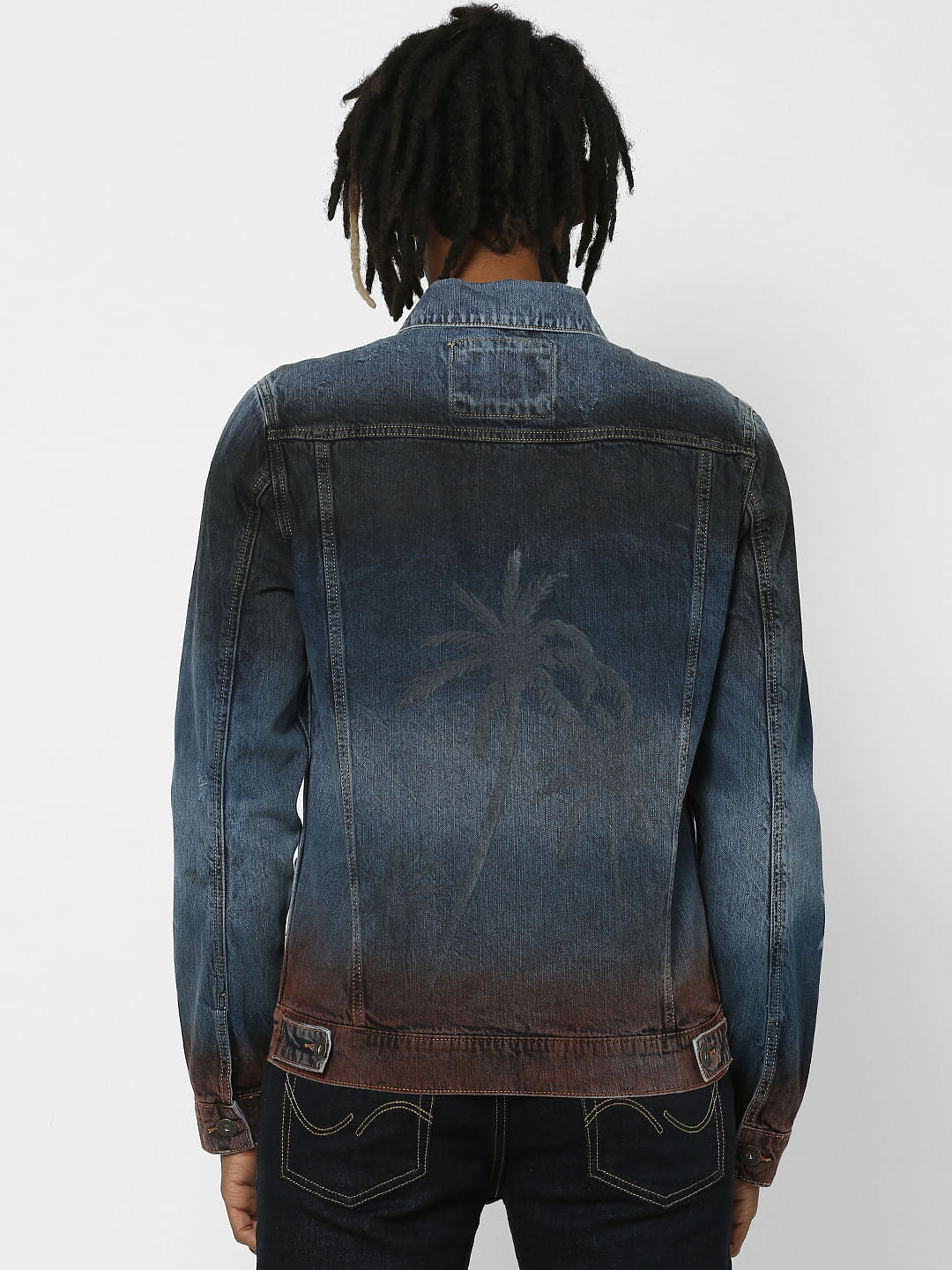 Blue Washed Denim Jacket