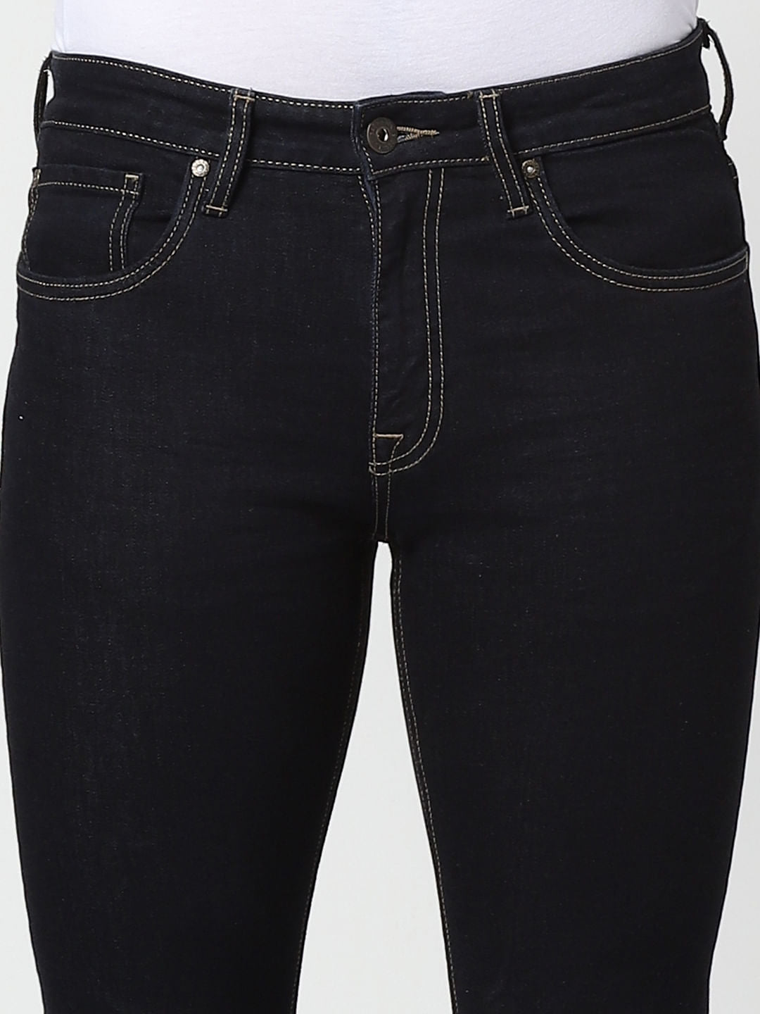 Blue Low Rise Glenn Slim Fit Jeans