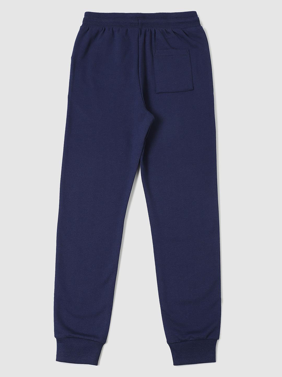 Boys Blue Logo Print Sweatpants