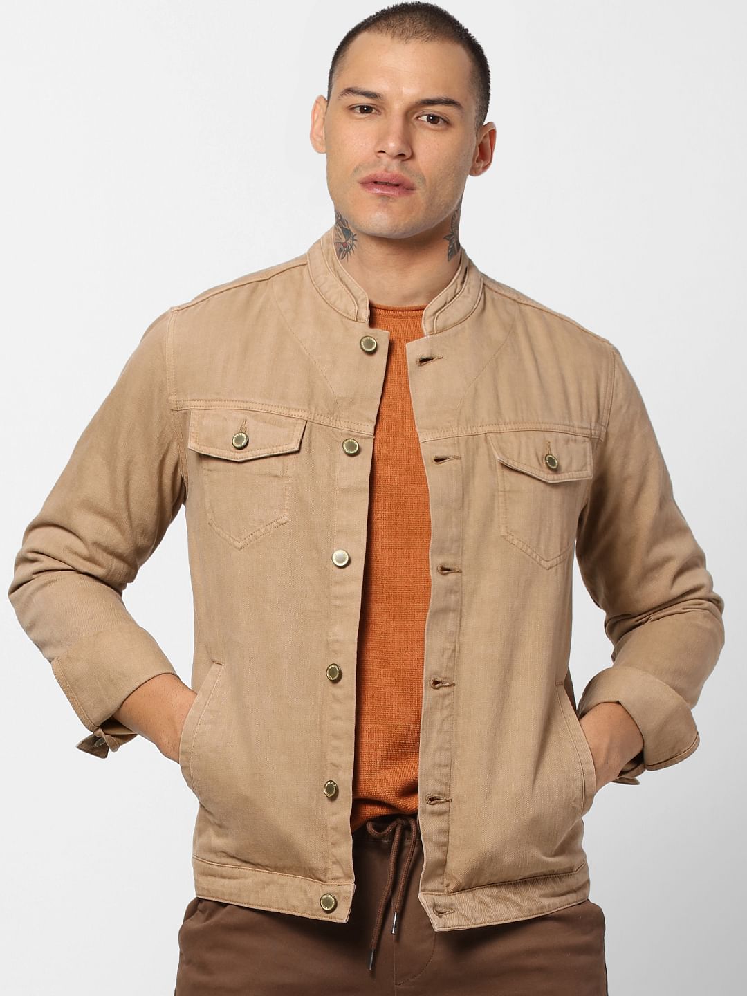 Brown Casual Jacket