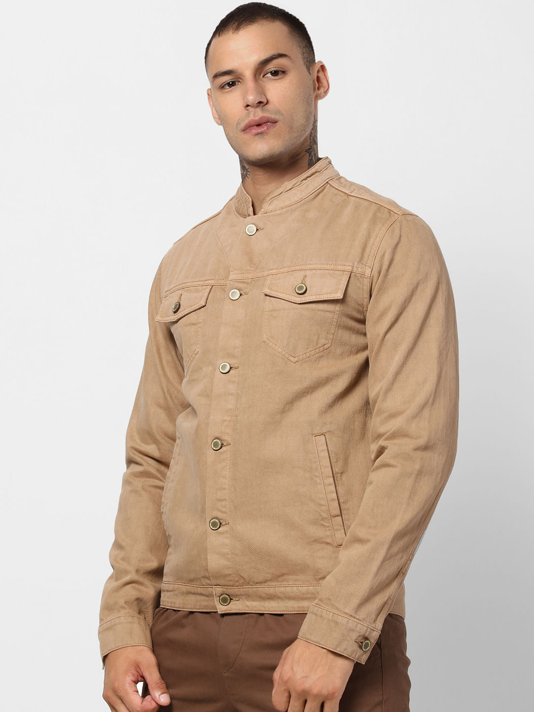 Brown Casual Jacket