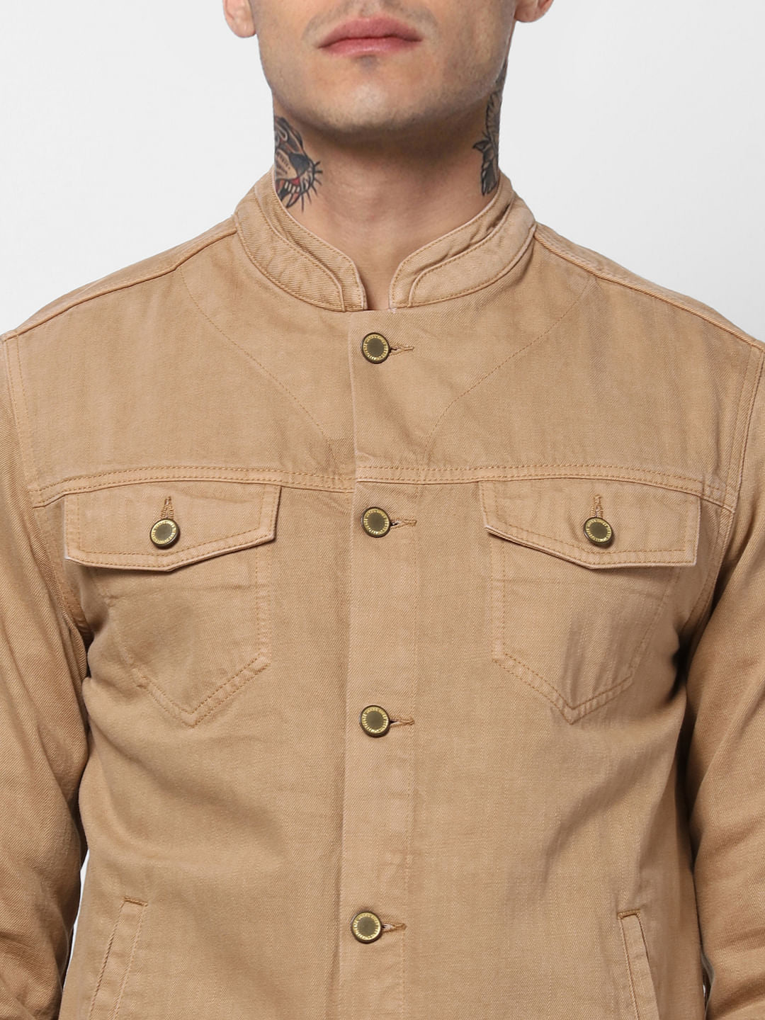 Brown Casual Jacket