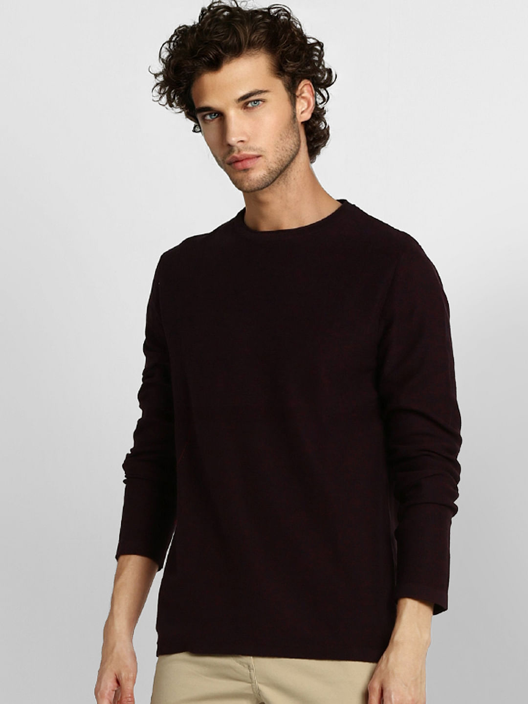 Burgundy Pullover