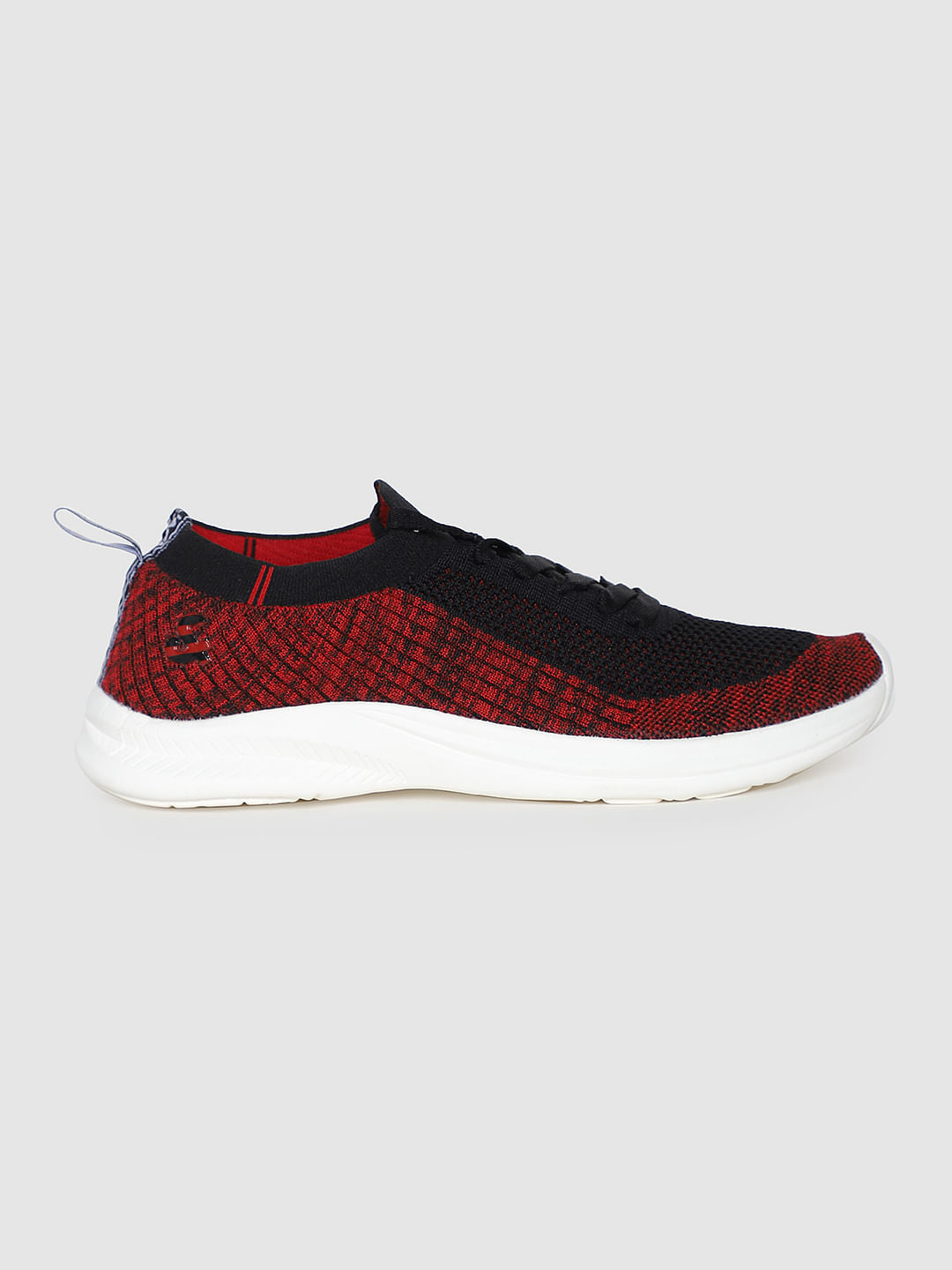 Red Mesh Sneakers