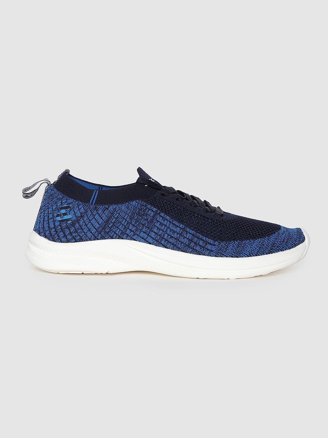 Blue Mesh Sneakers