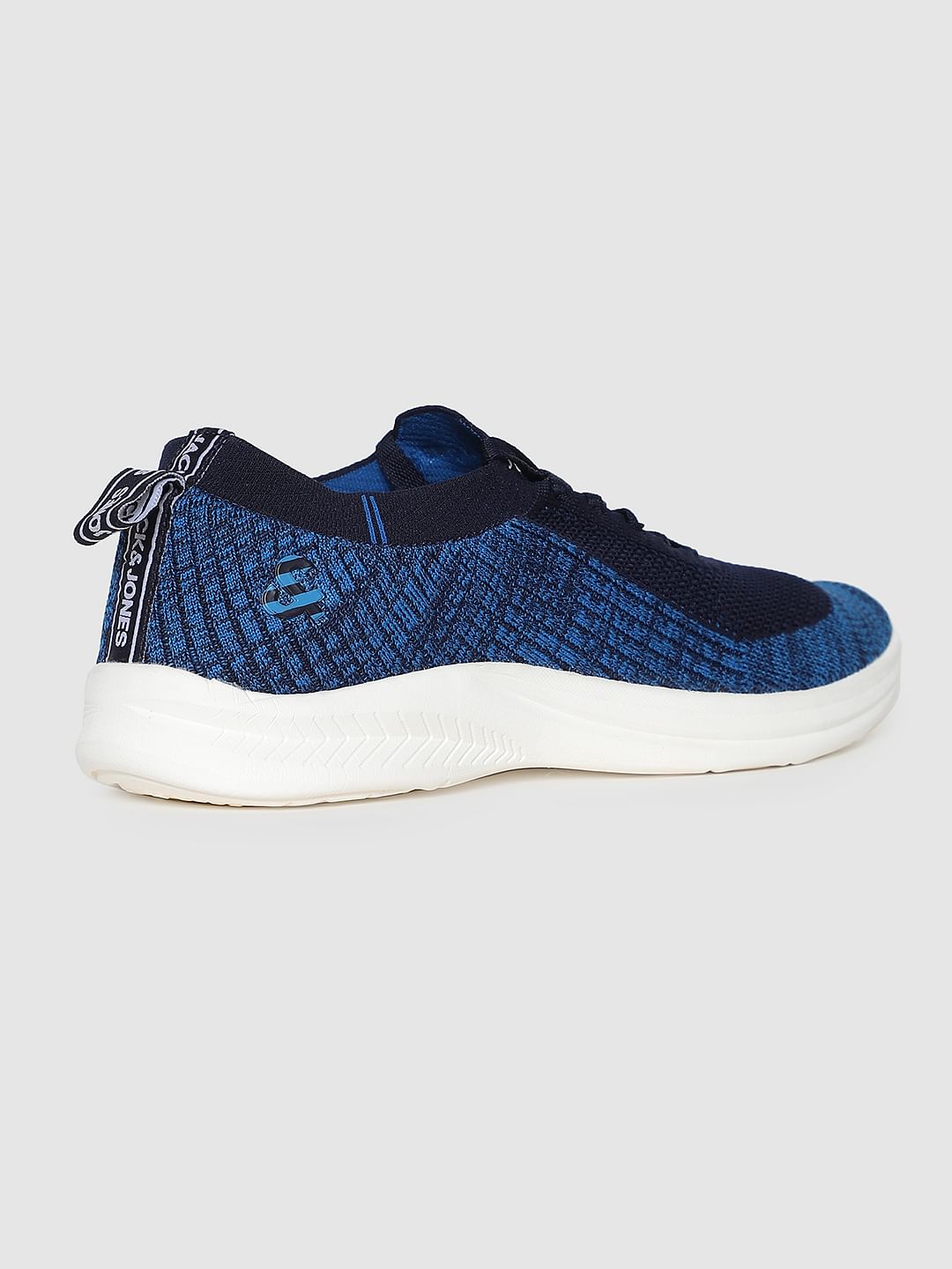 Blue Mesh Sneakers