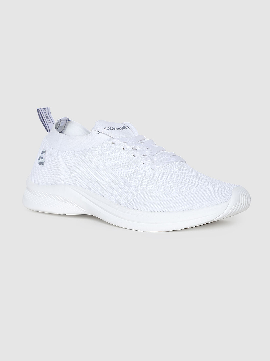 White Mesh Sneakers
