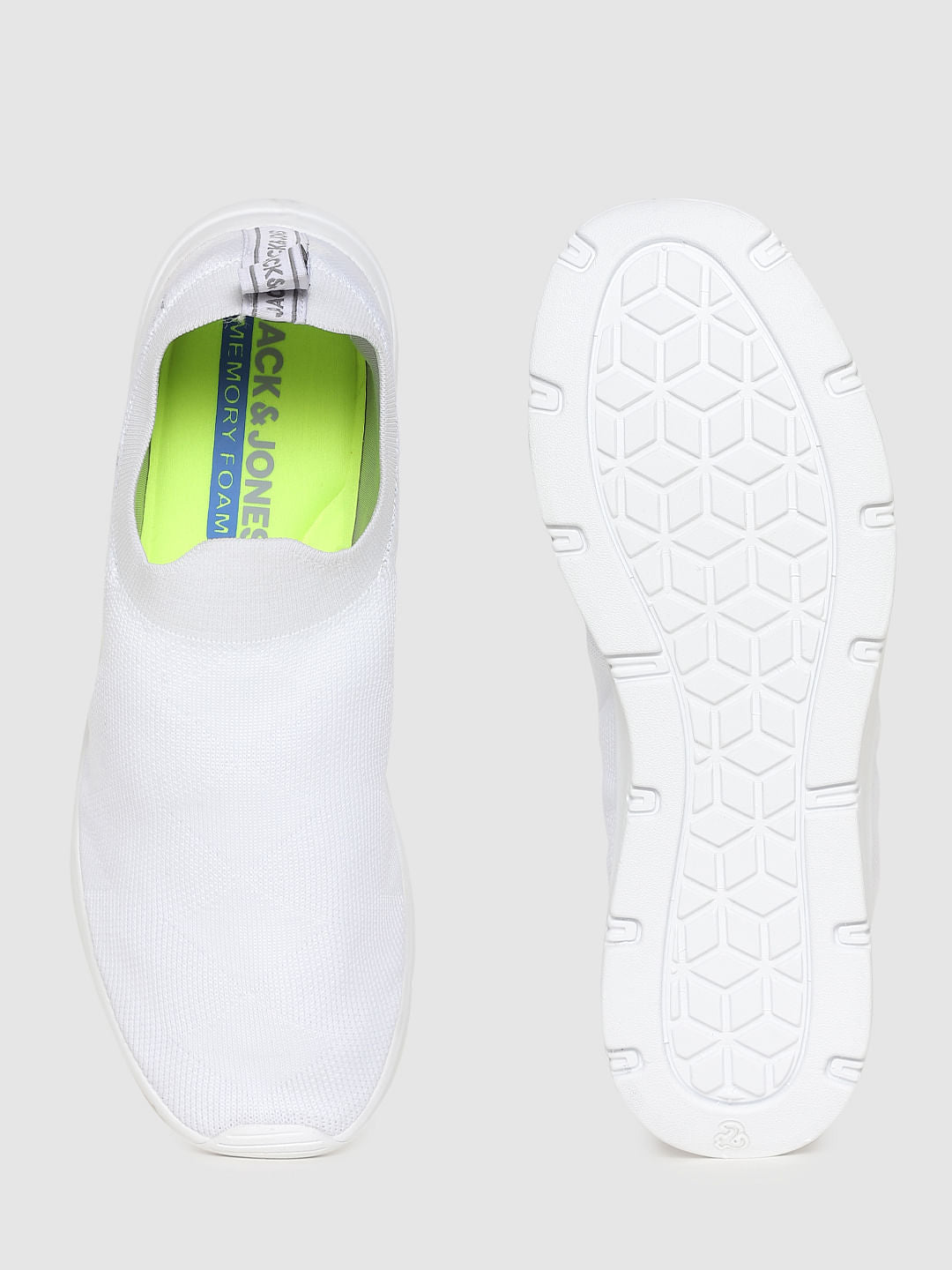 White Slip On Sneakers