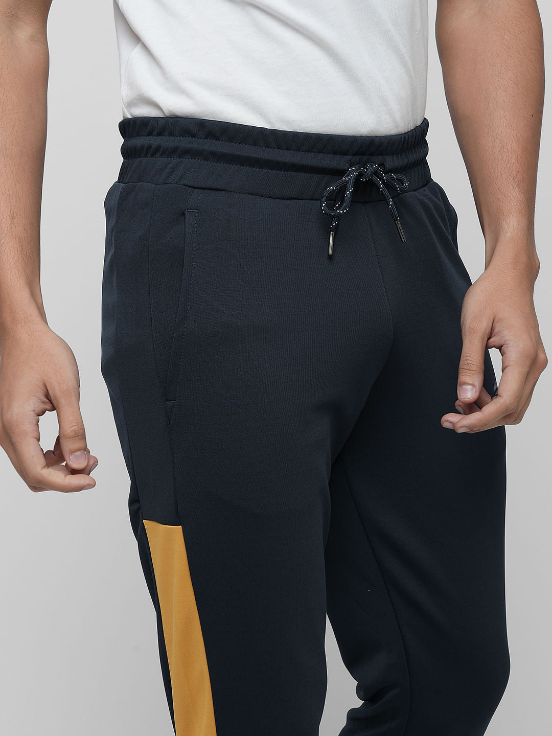 PRODUKT by JACK&JONES Dark Blue Mid Rise Trackpants