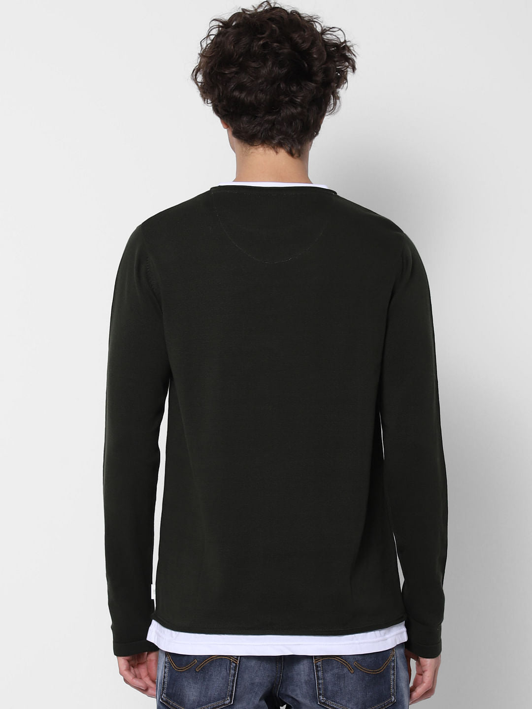 Dark Green Pullover