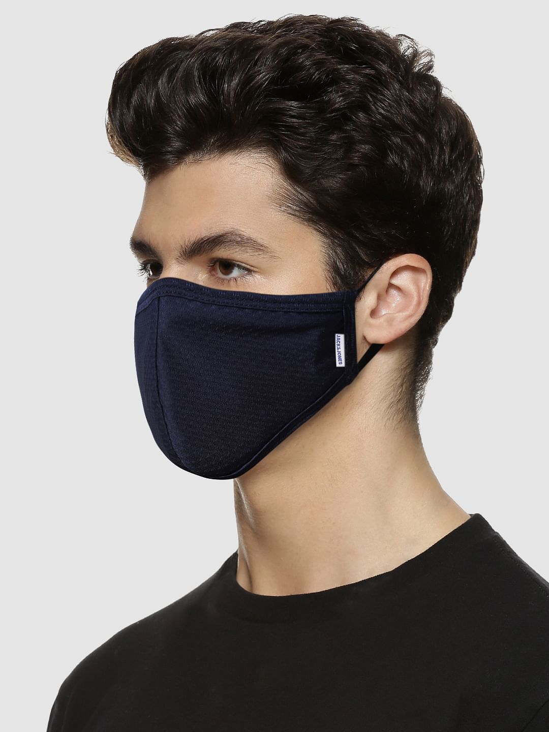 Navy Blue 5-Layered 90 Respirator Safety Mask