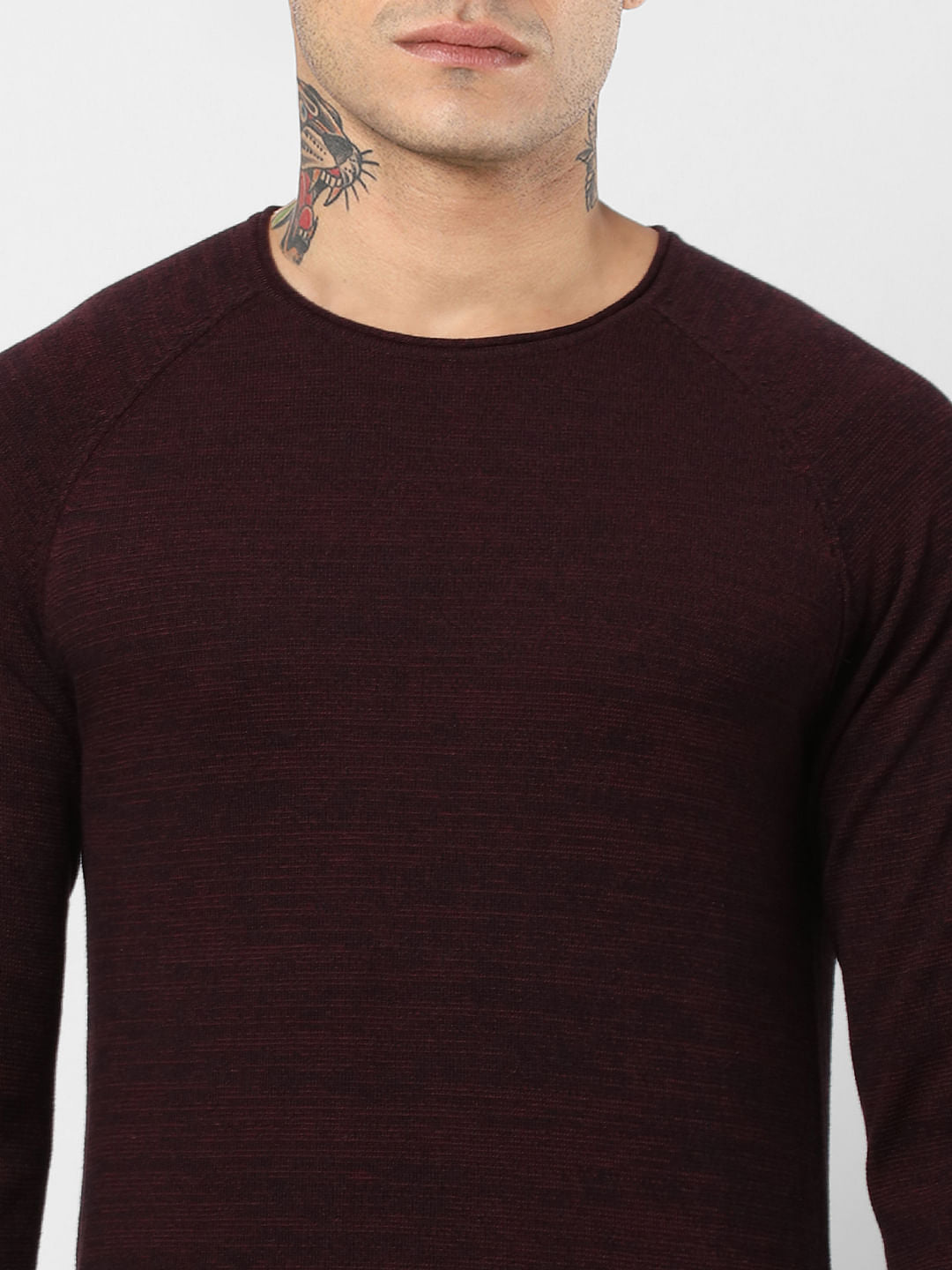Burgundy Pullover