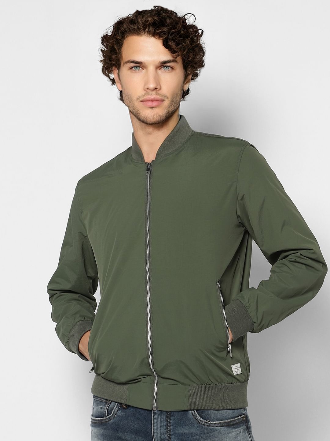 Green Bomber Jacket