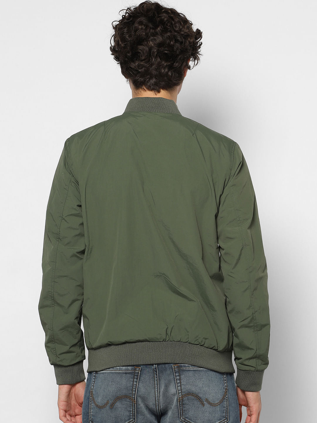 Green Bomber Jacket