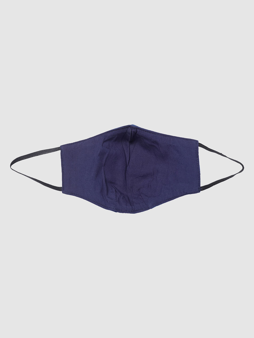 Blue Camo Print Lightweight Denim 3PLY Mask