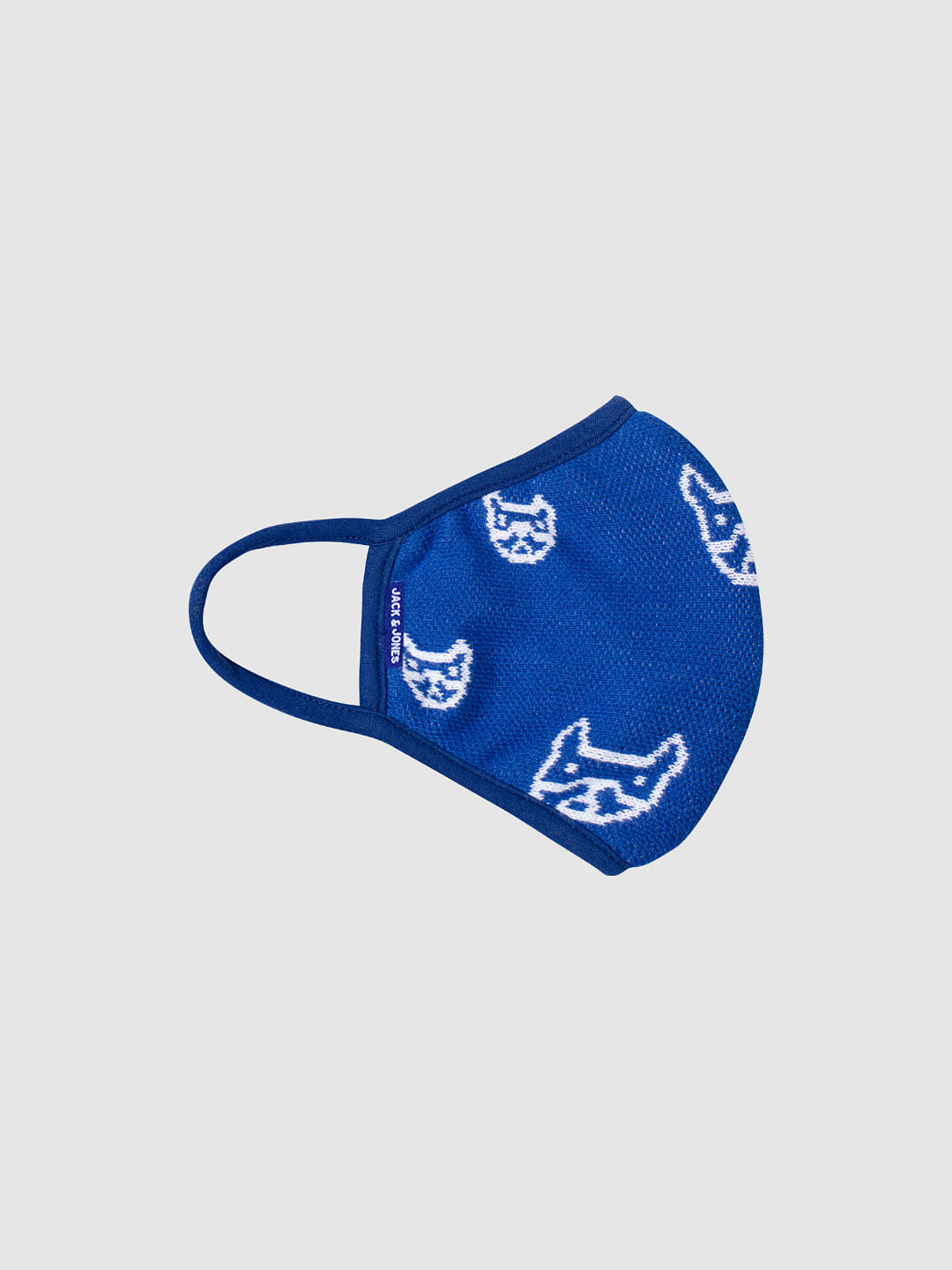 Pack of 3 Logo Print Knit 3PLY Mask