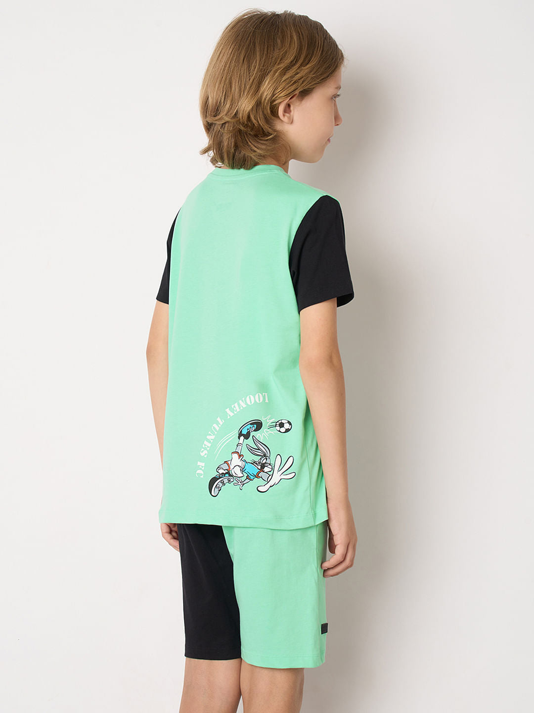 Looney Tunes Black Tasmanian Devil Co-ord Set T-shirt