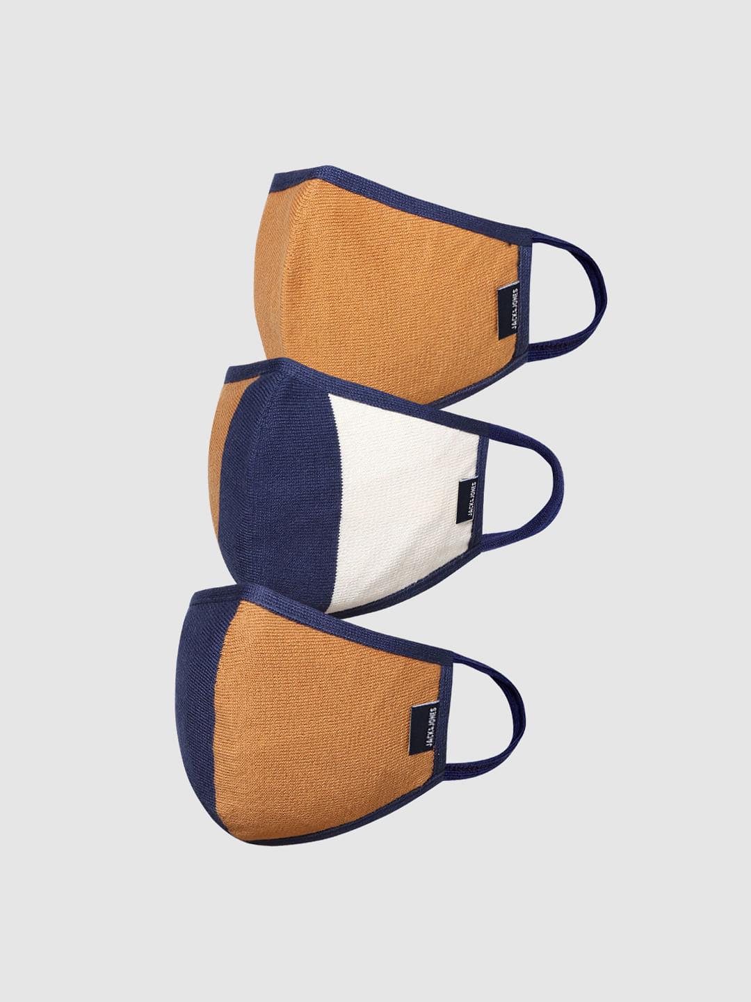 Pack of 3 Colourblocked 3PLY Mask