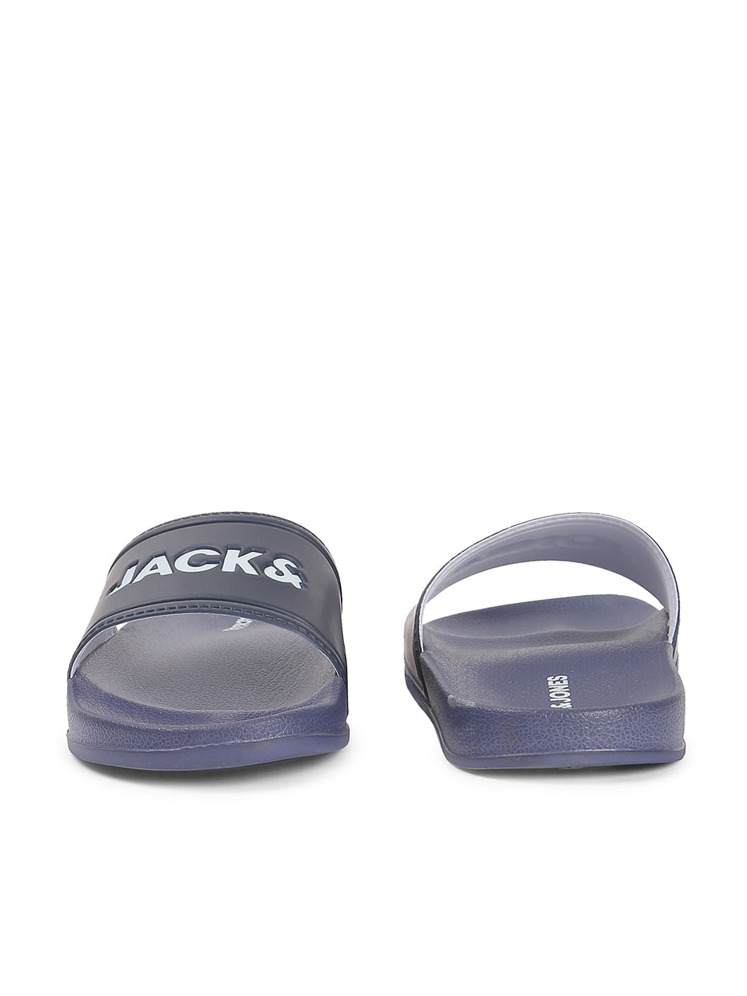 Blue Logo Print Sliders