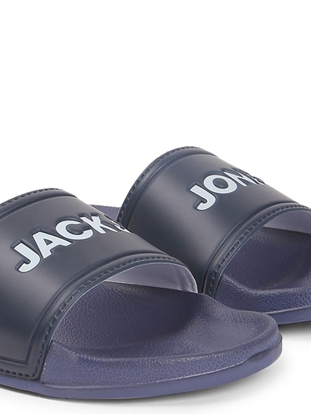Blue Logo Print Sliders