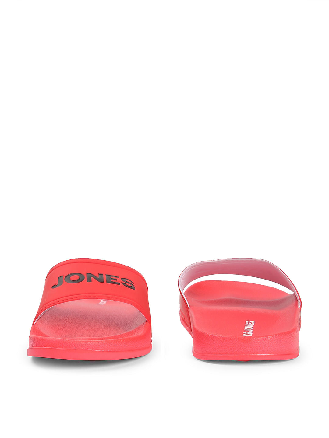 Red Logo Print Sliders