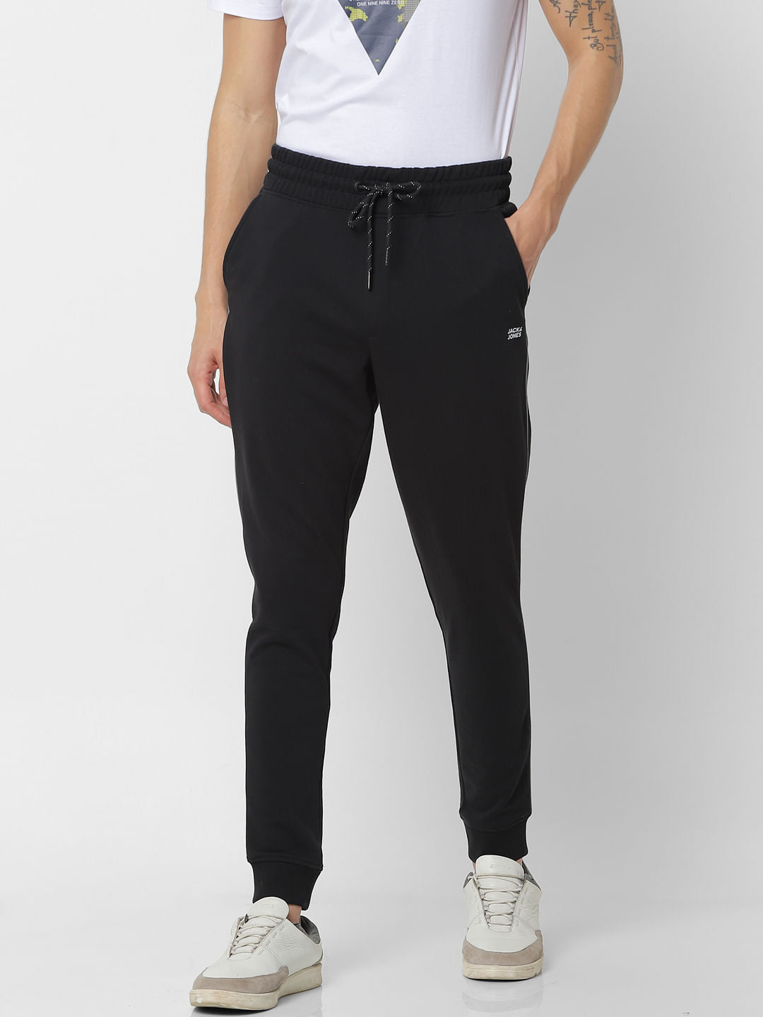 Black Mid Rise Sweatpants