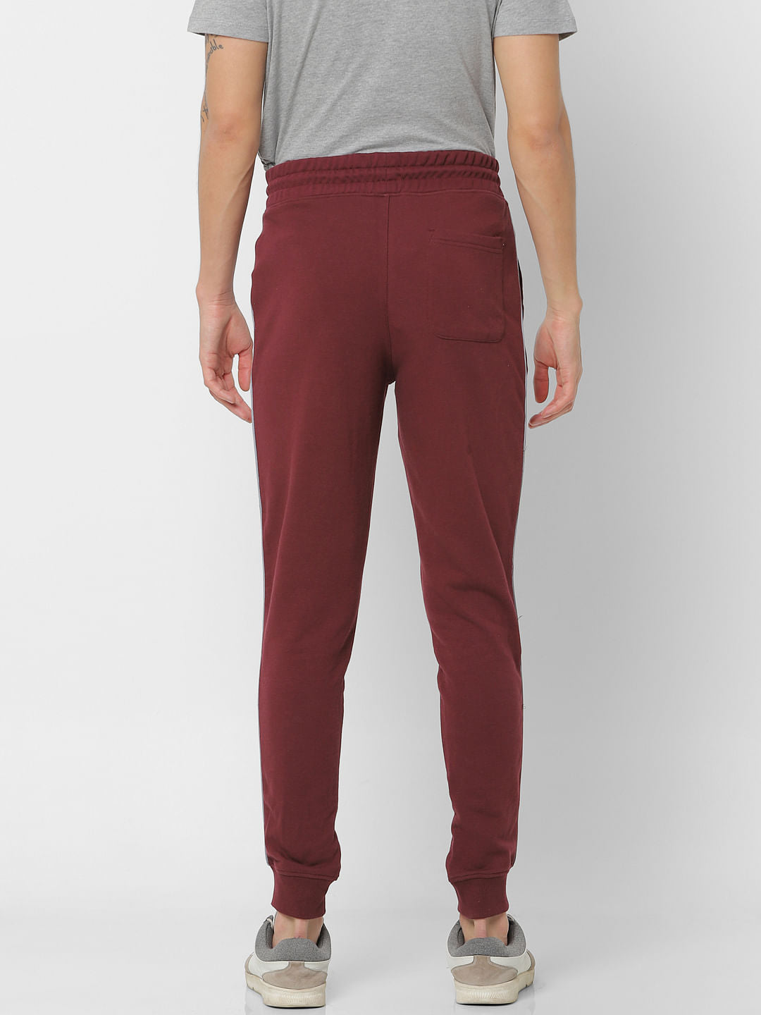 Red Mid Rise Sweatpants